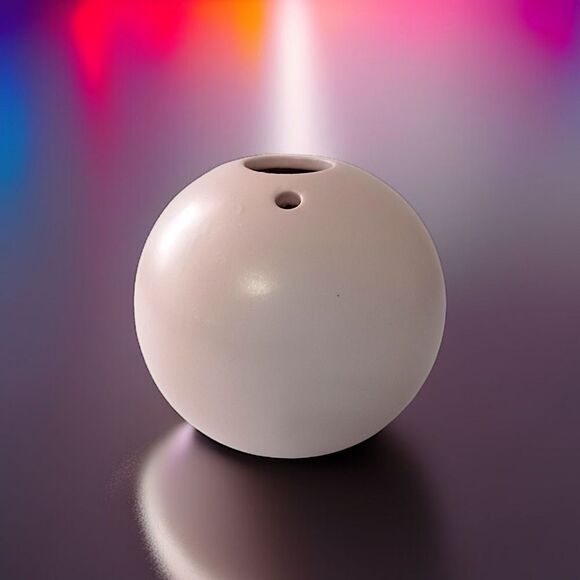 Ikea Ceramic Bud Vase Ikebana Blush Pink Round Ball Gradvis Geometric Modern - Picture 16 of 16